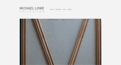 Desktop Screenshot of michaellowecollection.com